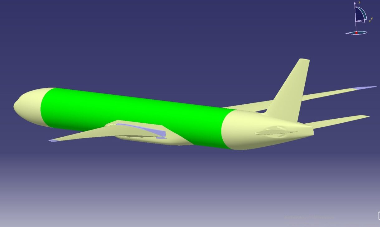 777 1/72 BPK. Stage 2 of drawing. - BIG PLANES KITS