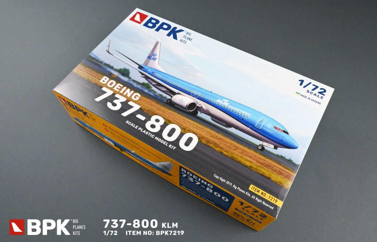 737-800 KLM 1/72 7219 - BIG PLANES KITS
