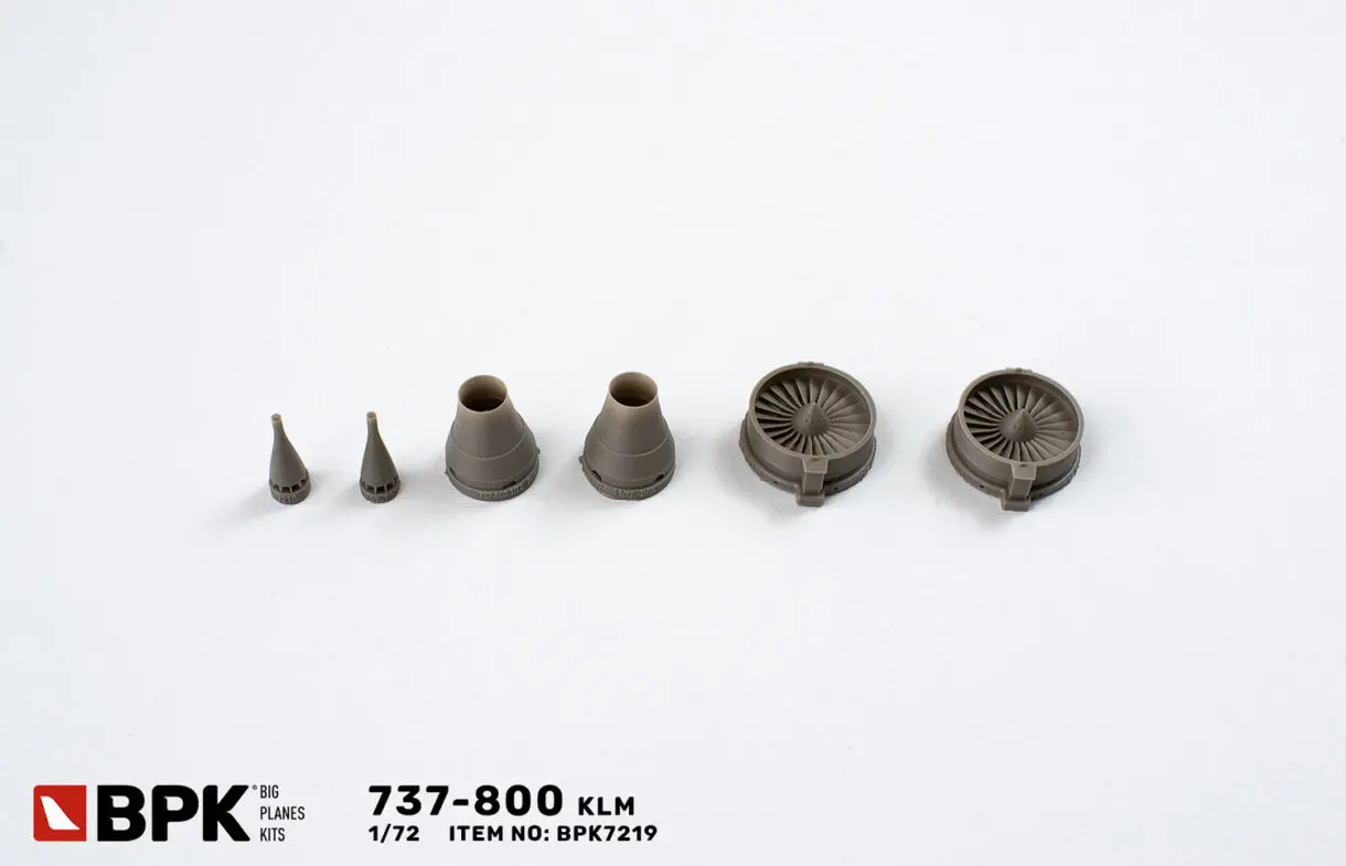 737-800 KLM 1/72 7219 - Image 9