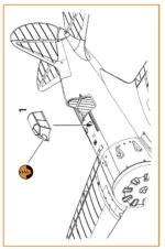 I-16 vacuum formed canopy (early version) for CP kit CPA48024 - Image 3
