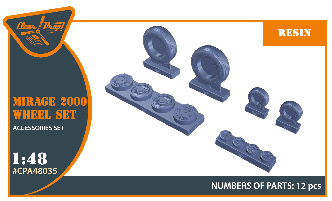 CPA48035 Mirage-2000 Wheel set CPA48035 - Image 1