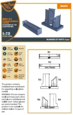 MiG-23 undercarriage covers  for CP kits CPA72096 - Image 2