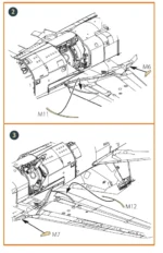 MiG-23ML, MLD, P, MLAE Exterior painting mask on "yellow kabuki paper" for CP CPA72099 - Image 4
