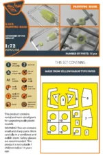 G.91R painting mask on "yellow kabuki paper" for MENG kits CPA72108 - Image 2