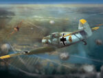 D5-08 German WWII Fighter MESSERSCHMITT Bf 109 E-3 1/48