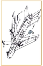 1/72 MiG-19 air brakes for CP kits CPA72187 - Image 3