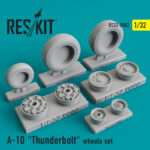 A-10 "Thunderbolt" (weighted) wheels set (1/32)