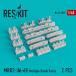 MBD3-U6-68 Multiple Bomb Racks (2 pcs) (1/48)