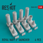Royal Navy 2" Launchers (4 pcs) (1/48) - Image 2