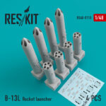B-13L Rocket launchers (4 pcs) (1/48)