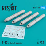 B-13L Rocket launchers (4 pcs) (1/72)