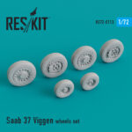 Saab 37 "Viggen" wheels set (1/72) - Image 2