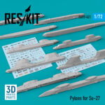 Pylons for Su-27 (1/72)