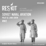 Soviet Naval Aviation pilot & land crew (WW2) 1/48 - Image 2