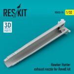 Hawker Hunter exhaust nozzle for Revell kit (1/32)