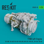 T700 Left Engine for SH-60B, SH-60F, HH-60H, MH-60R, MH-60S, MH-60L, UH-60A, HH-60 (1/35)