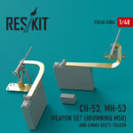 CH-53, MH-53 Weapon Set (Browning M50) and Ammo belts feader (1/48)