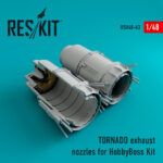 TORNADO exhaust nozzles for HobbyBoss kit (1/48)