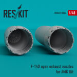 F-14D "Tomcat" open exhaust nozzles for Amk kit (1/48)