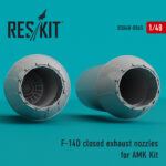 F-14D "Tomcat" closed exhaust nozzles for Amk kit (1/48) - Image 2