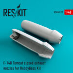 F-14D "Tomcat" closed exhaust nozzles for HobbyBoss kit (1/48)