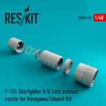 F-104 (S,G-late) "Starfighter" exhaust nozzle for Hasegawa/Eduard kit (1/48) - Image 2