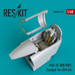 MiG-25 (RB,RBT) Cockpit for ICM kit (1/48)