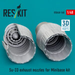 Su-33 exhaust nozzles for Minibase kit (1/48) - Image 3