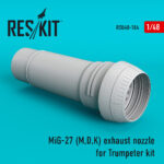 MiG-27 (M,D,K) exhaust nozzle for Trumpeter kit (1/48) - Image 2