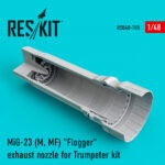 MiG-23 (M, MF) "Flogger" exhaust nozzle for Trumpeter kit (1/48)
