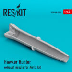 Hawker Hunter exhaust nozzle for Airfix kit (1/48)