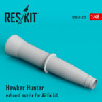 Hawker Hunter exhaust nozzle for Airfix kit (1/48) - Image 2