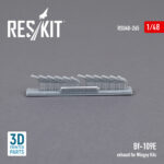 Bf-109E exhaust for Wingsy Kits (3D Printing) (1/48) - Image 2