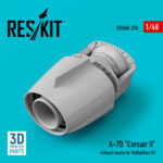 A-7D "Corsair II" exhaust nozzle for HobbyBoss kit (1/48)