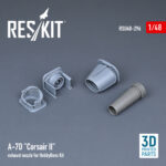 A-7D "Corsair II" exhaust nozzle for HobbyBoss kit (1/48) - Image 3