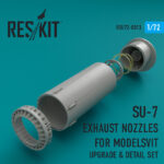 Su-7 exhaust nozzle for Modelsvit kit (1/72)