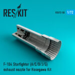 F-104 (A,C,D,J,G) "Starfighter" exhaust nozzle for Hasegawa kit (1/72)