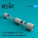 F-104 (S/G-late) "Starfighter" exhaust nozzle for Hasegawa kit (1/72) - Image 2