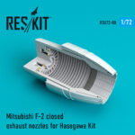 Mitsubishi F-2 closed exhaust nozzle for Hasegawa kit (1/72) - Image 2