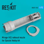 Mirage IIICJ exhaust nozzle for Special Hobby kit (1/72)