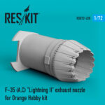 F-35 (A,C) "Lightning II" exhaust nozzle for Orange Hobby kit (1/72) - Image 2