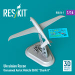 Ukrainian Recon Unmanned Aerial Vehicle (UAV) Shark-D (3D Printed) (1/16) - Image 3