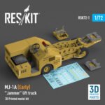MJ-1A (Early) "Jammer" lift truck  (3D Printed model kit) (1/72)