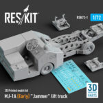 MJ-1A (Early) "Jammer" lift truck  (3D Printed model kit) (1/72) - Image 2