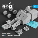 MJ-1C "Jammer" lift truck  (3D Printed model kit) (1/72) - Image 2