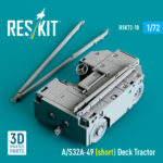 A/S32A-49 (short) Deck Tractor (3D Printed model kit) (1/72) - Image 2