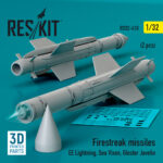 Firestreak missiles (2 pcs) (3D Printed) (1/32) - Image 2