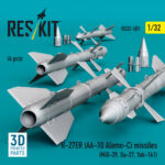 R-27ER (AA-10 Alamo-C) missiles (4 pcs) (3D Printed) (1/32) - Image 3