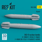 B43-0 nuclear bombs (2 pcs) (3D Printed) (1/32) - Image 2