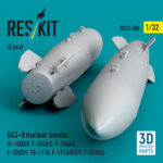 B43-0 nuclear bombs (2 pcs) (3D Printed) (1/32) - Image 3